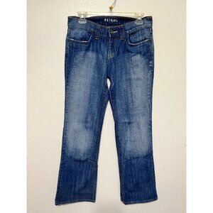 Petrol Jeans Blue Denim Katie SS Wide Leg Woman Size 4